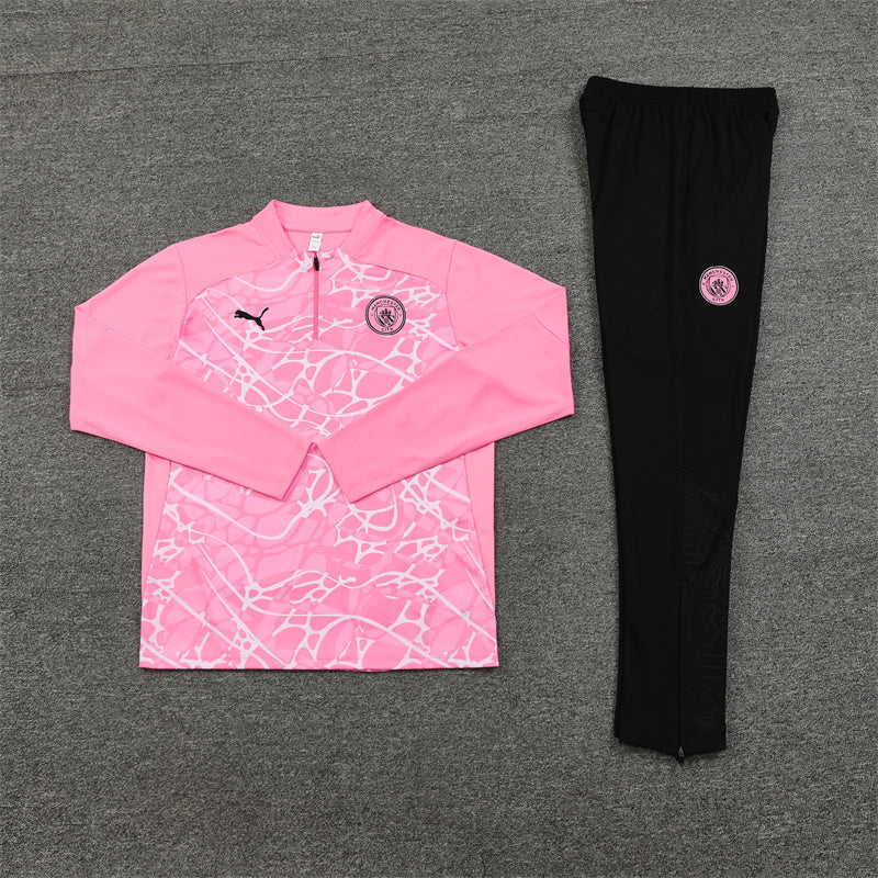 Manchester City 2024/25 Training Tracksuit (Pink)