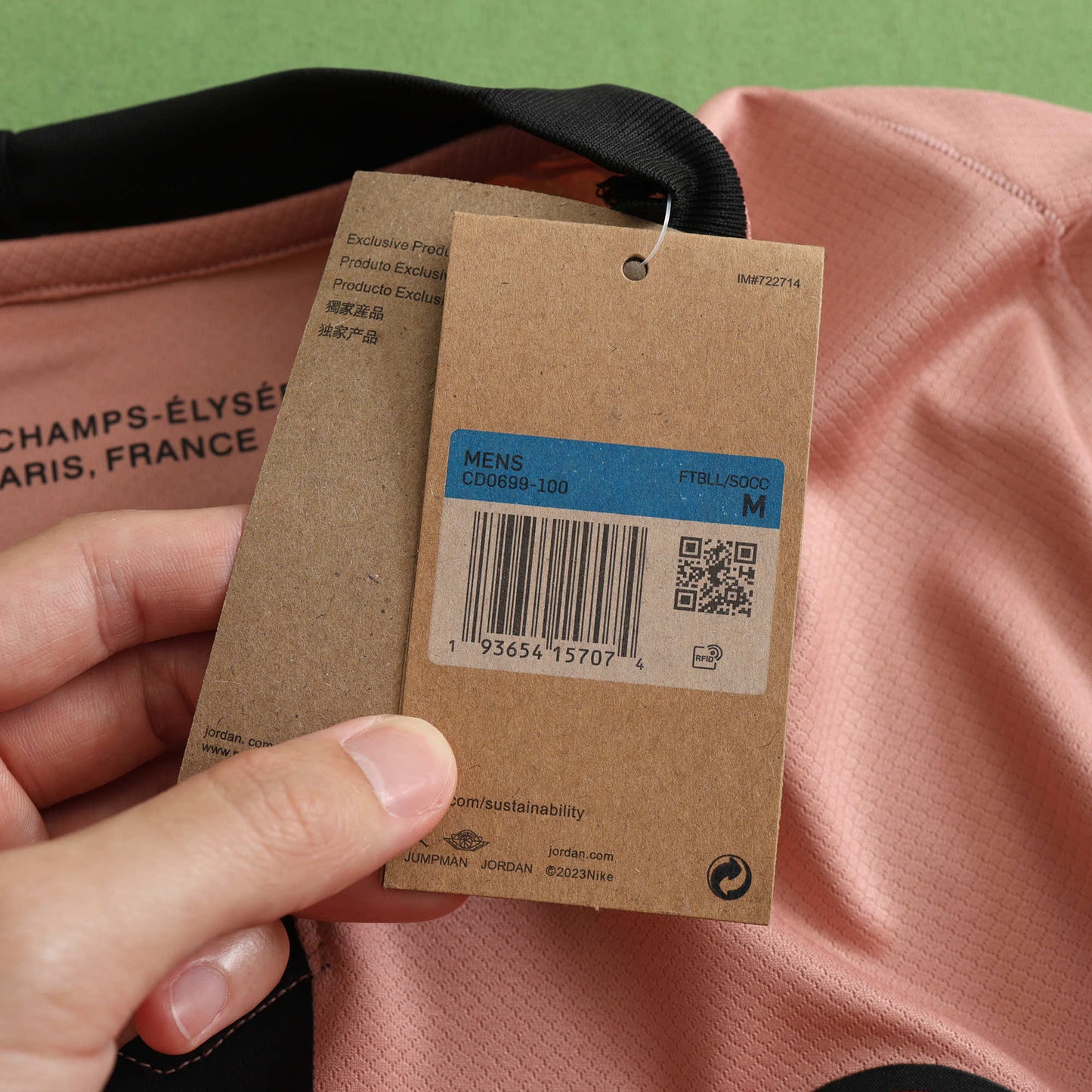 Paris Saint Germain 2024/25 Third Jersey - Fan Edition (Pink)
