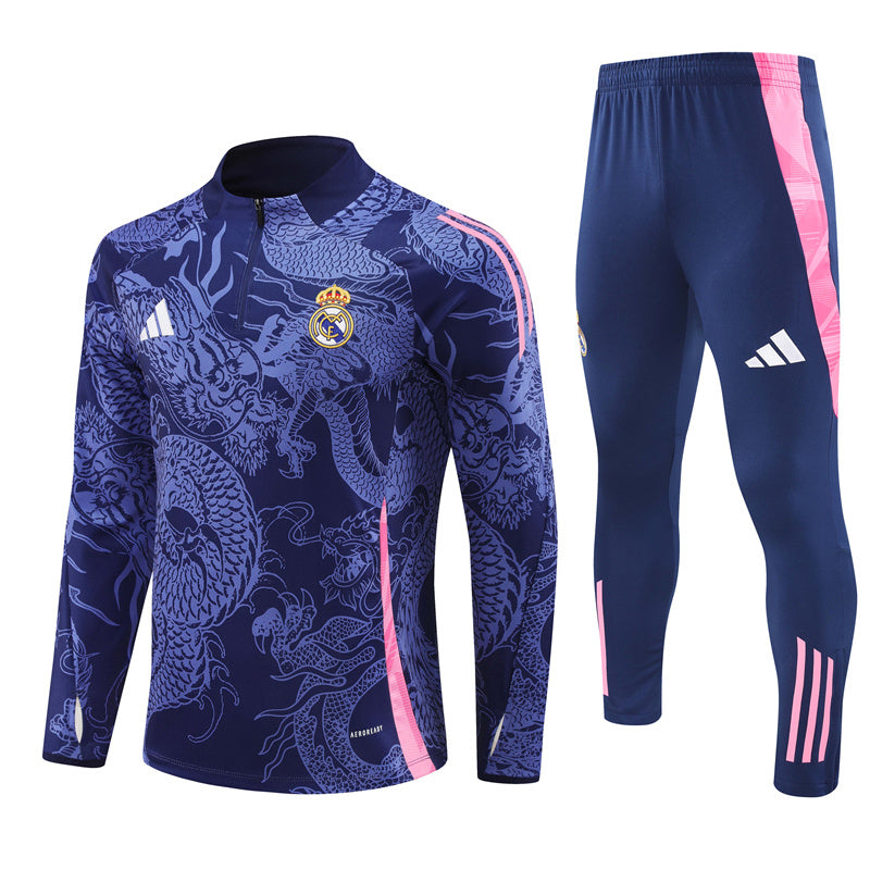 Real Madrid 2024/25 Training Tracksuit (Purple)