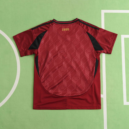 Belgium 2024/25 Home Kit - Fan Edition (Kids) - The Jersey Vault