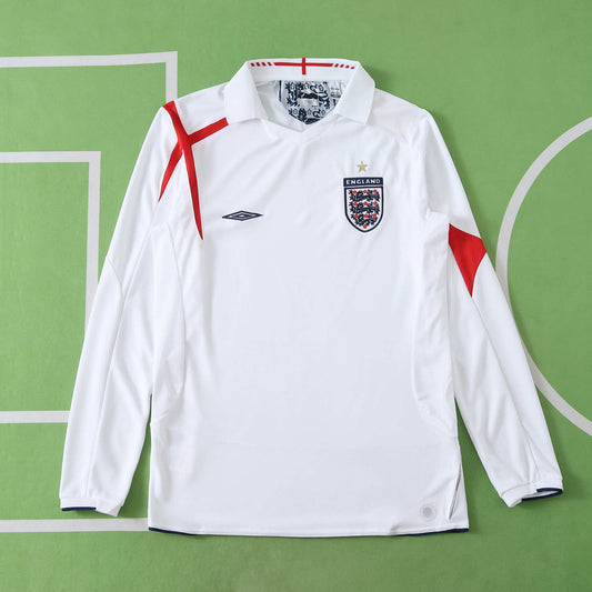 England 2003/03 Longsleeved Home Jersey - Retro Edition