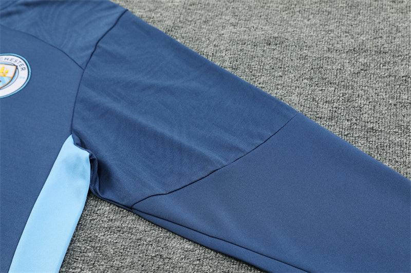 Manchester City 2024/25 Training Tracksuit (Navy)