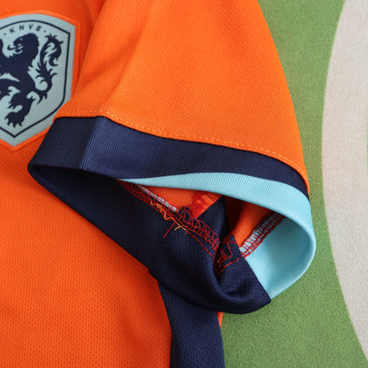 Netherlands 2024/25 Home Kit - Fan Edition (Kids) - The Jersey Vault