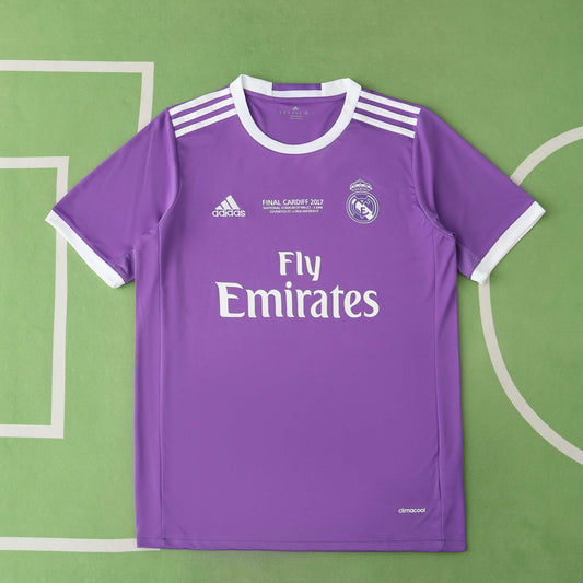 Real Madrid 2016/17 Away Jersey - Retro Edition - The Jersey Vault