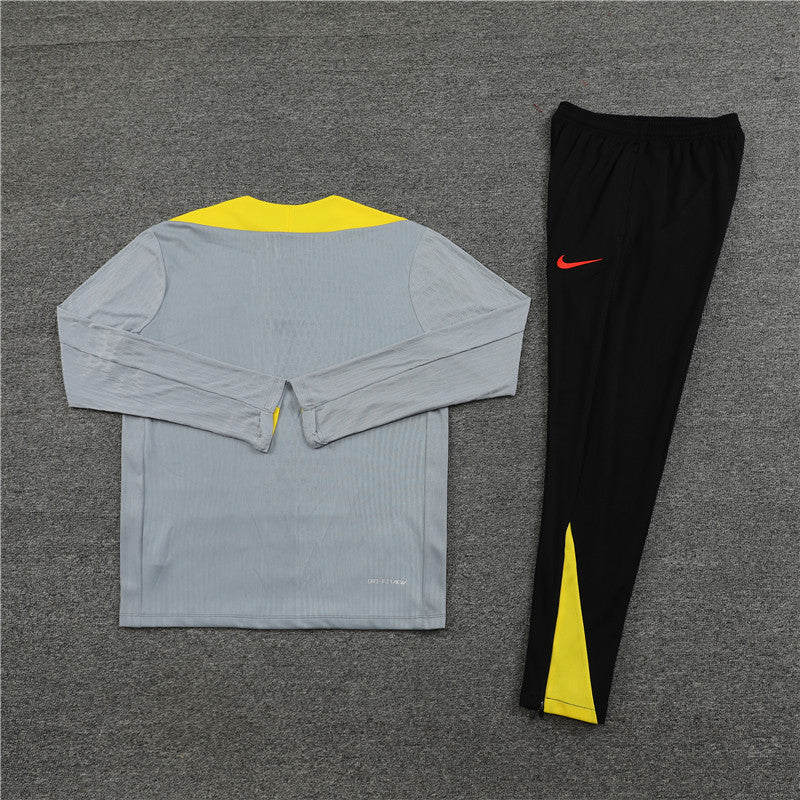 Liverpool 2024/25 Training Tracksuit (Grey & Yellow)