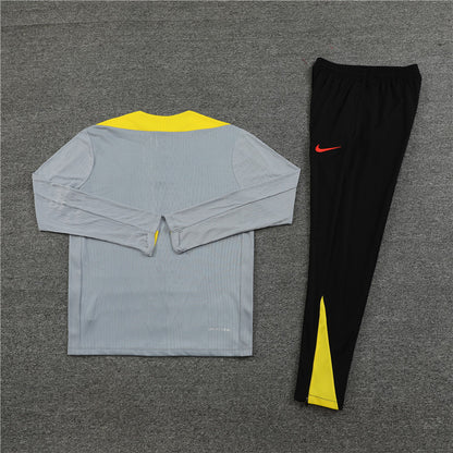 Liverpool 2024/25 Training Tracksuit (Grey & Yellow)