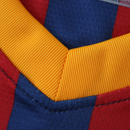 FC Barcelona 2013/14 Home Kit - Retro Edition (Kids) - The Jersey Vault