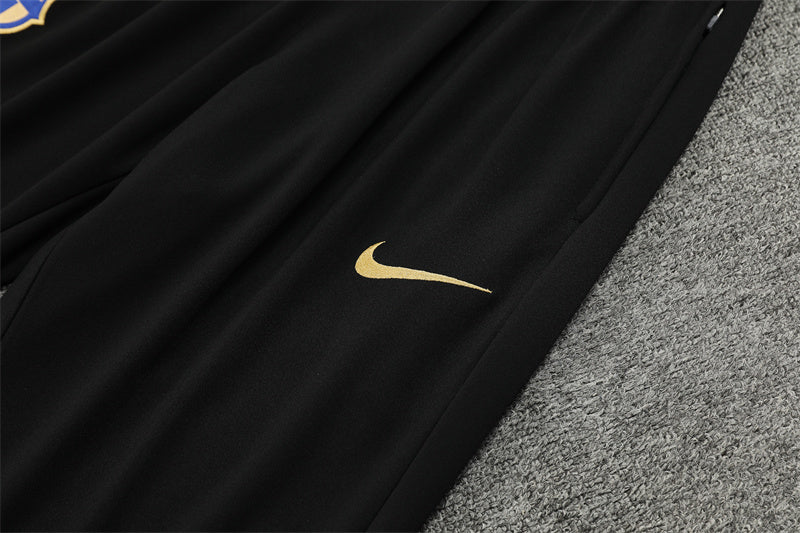 Barcelona 2024/25 Training Tracksuit (Black)