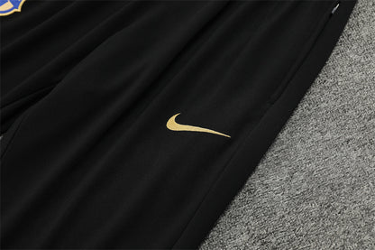 Barcelona 2024/25 Training Tracksuit (Black)