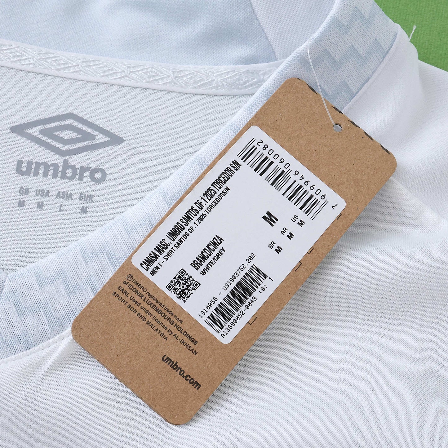 Santos FC 2025/26 White Training Jersey - Fan Edition