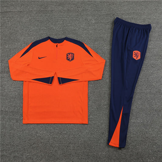Netherlands 2024/25 Training Tracksuit (Orange)