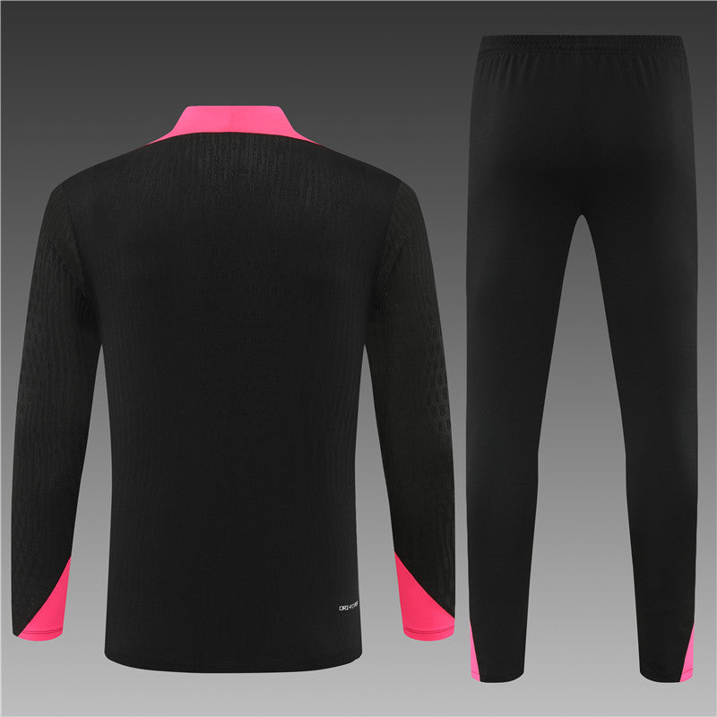 Chelsea 2024/25 Training Tracksuit (Black Pink)