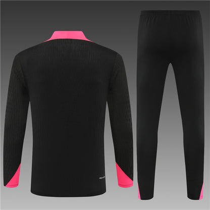 Chelsea 2024/25 Training Tracksuit (Black Pink)