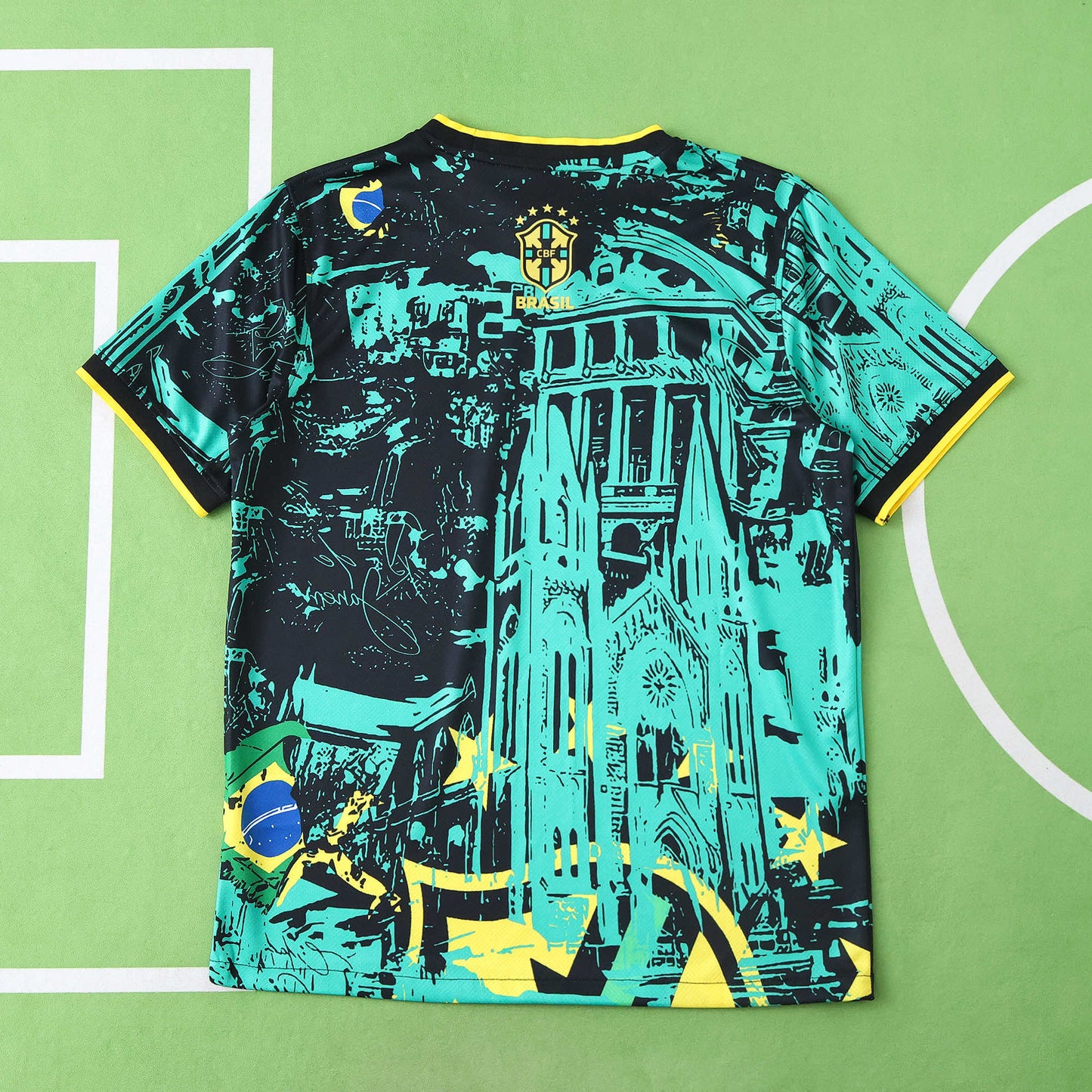 Brazil 2025/26 Green Towers Jersey - Special Edition