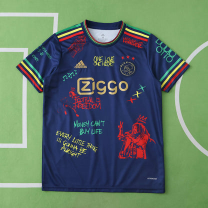 AFC Ajax 2025/26 Bob Marley Concept Jersey - Special Edition (Navy)