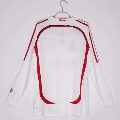 AC Milan 2006/07 Longsleeved Away Jersey - Retro Edition