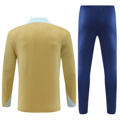 France 2024/25 Training Tracksuit (Gold)