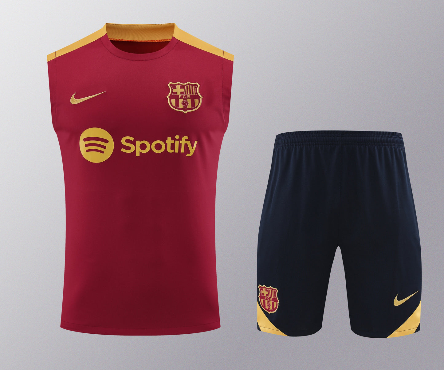 FC. Barcelona 2024/25 Training Vest Tracksuit (red 2)