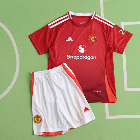 Manchester United 2024/25 Home Kit - Fan Edition (Kids)