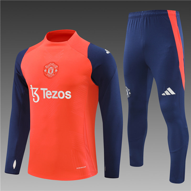 Manchester United 2024/25 Training Tracksuit (Red)