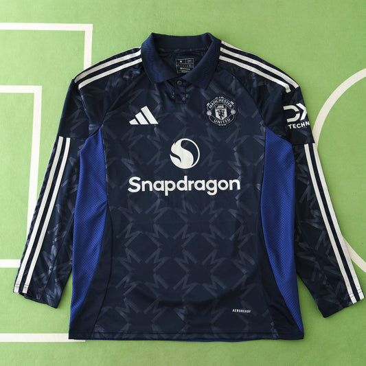 Manchester United 2024/25 Longsleeved Away Jersey - Fan Edition