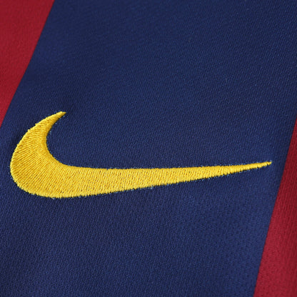 FC Barcelona 2014/15 Longsleeved Home Jersey - Retro Edition