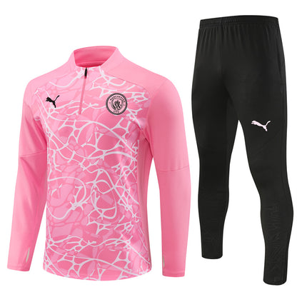 Manchester City 2024/25 Training Tracksuit (Pink)