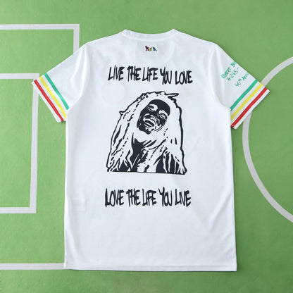 AFC Ajax 2025/26 Bob Marley Concept Jersey - Special Edition (White)