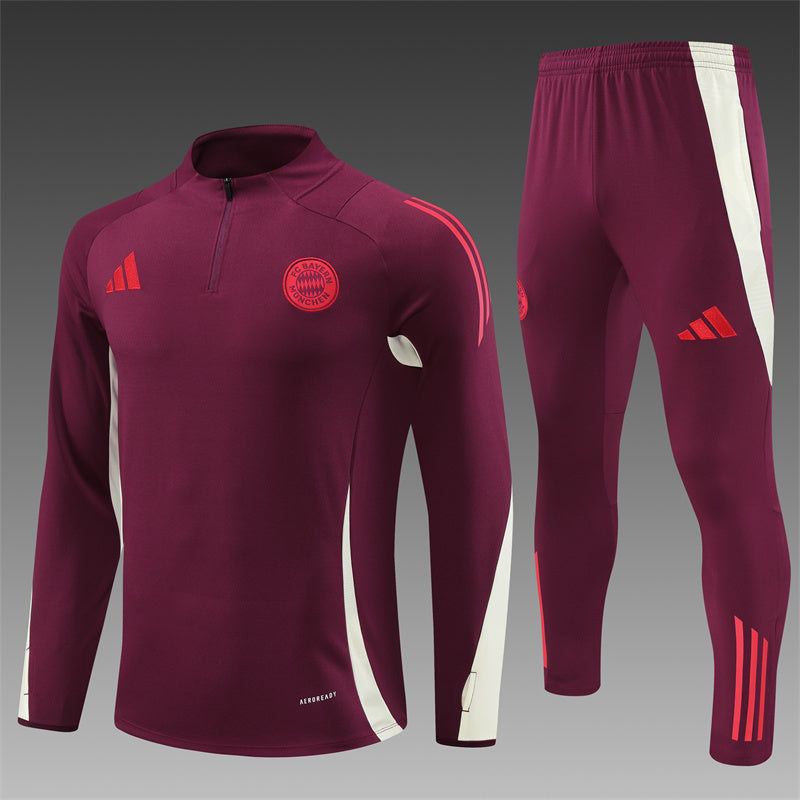 Bayern Munich 2024/25 Training Tracksuit (Red)