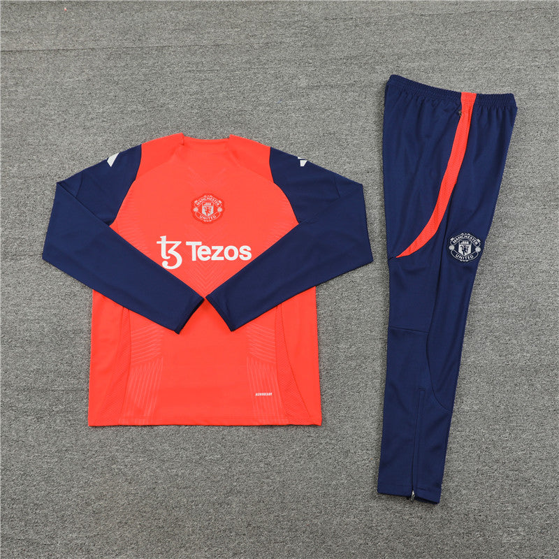 Manchester United 2024/25 Training Tracksuit (Red)
