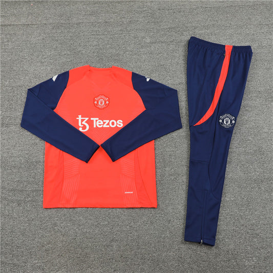 Manchester United 2024/25 Training Tracksuit (Red)