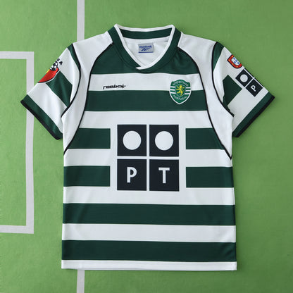 Sporting CP 2001/02 Home Jersey - Retro Edition (Kids)