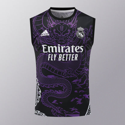 Real Madrid 2024/25 Training Vest Tracksuit (purple dragon)