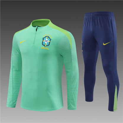 Brazil 2024/25 Training Tracksuit (Green)