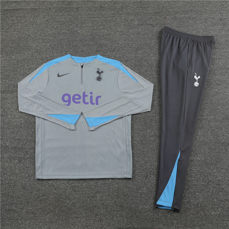 Tottenham 2024/25 Training Tracksuit (Grey)