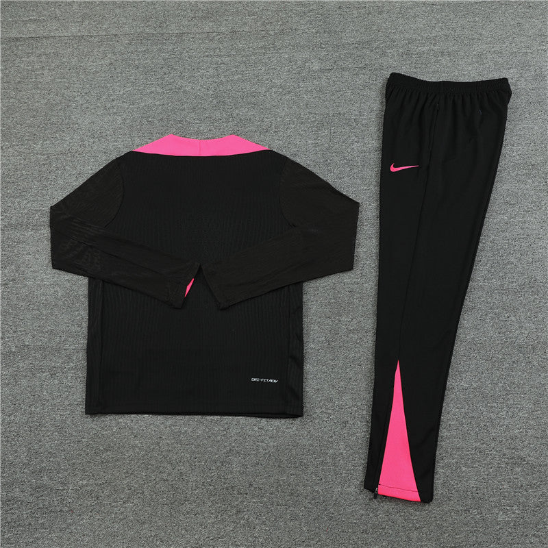 Chelsea 2024/25 Training Tracksuit (Black Pink)