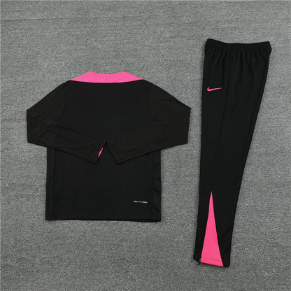 Chelsea 2024/25 Training Tracksuit (Black Pink)