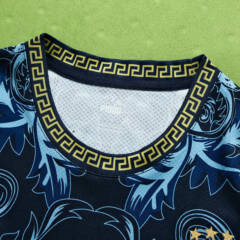 Italy 2023/24 Blue Versace Jersey - Special Edition - The Jersey Vault