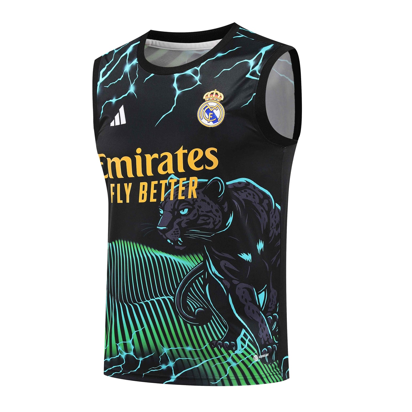 Real Madrid 2024/25 Training Vest Tracksuit (green panther)