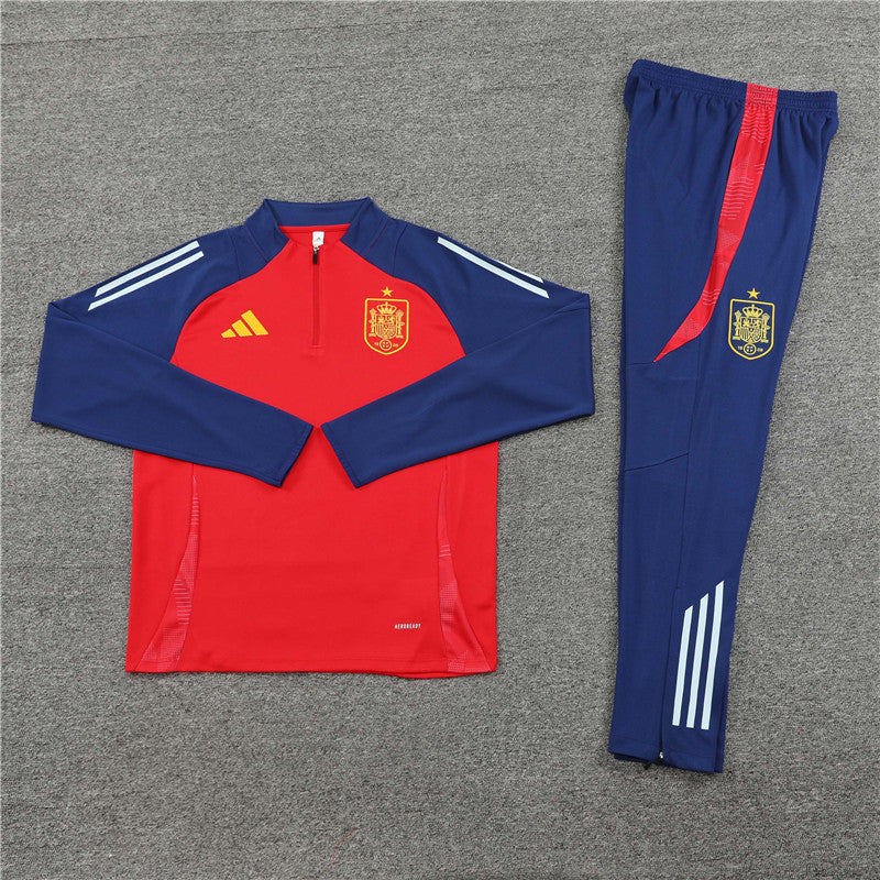 Spain 2024/25 Training Tracksuit (Red)