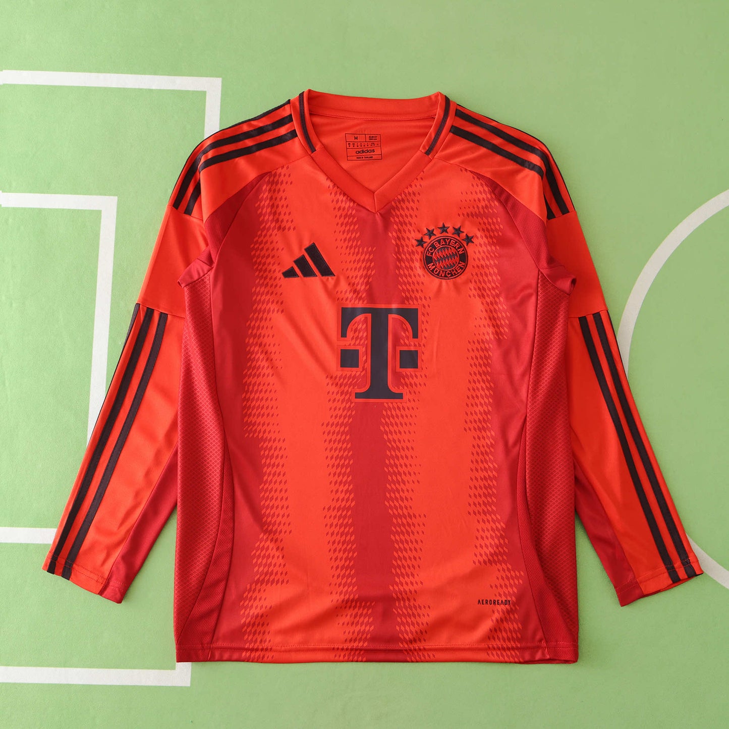 Bayern Munich 2024/25 Longsleeved Home Jersey - Fan Edition