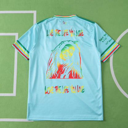 AFC Ajax 2025/26 Bob Marley Concept Jersey - Special Edition (Teal)