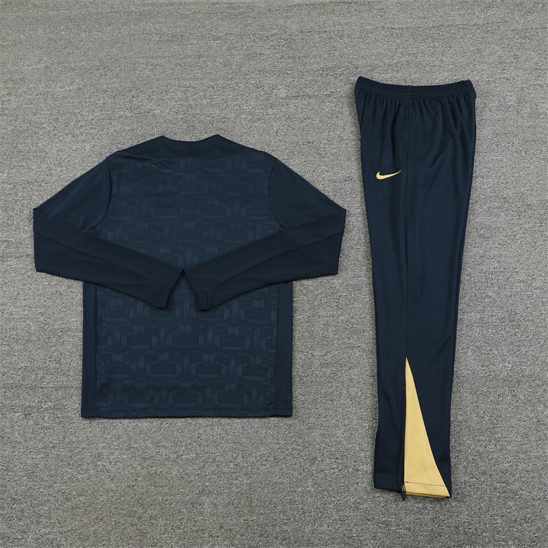 Barcelona 2024/25 Training Tracksuit (Navy)