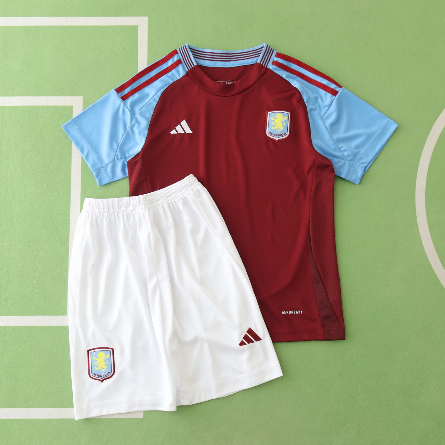 Aston Villa 2024/25 Home Kit - Fan Edition (Kids)