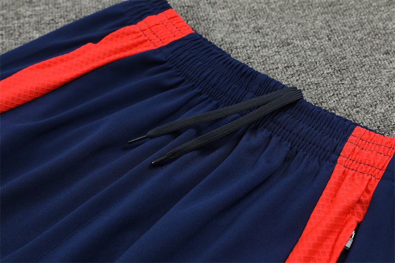 Manchester United 2024/25 Training Tracksuit (Navy and Red)
