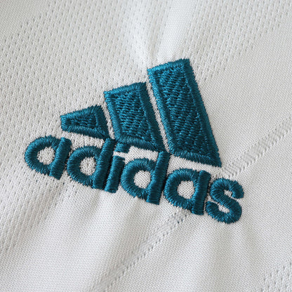 Real Madrid 2017/18 Longsleeved Home Jersey - Retro Edition - The Jersey Vault