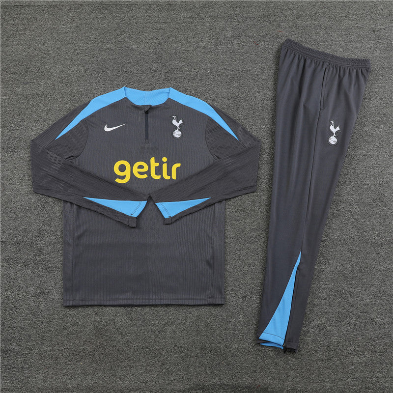 Tottenham 2024/25 Training Tracksuit (Dark Grey)
