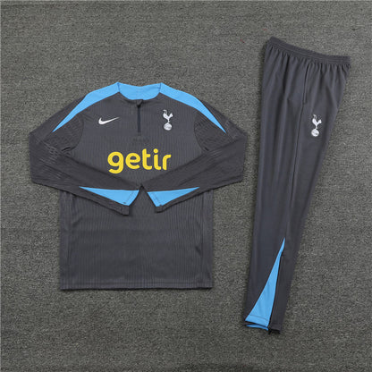 Tottenham 2024/25 Training Tracksuit (Dark Grey)