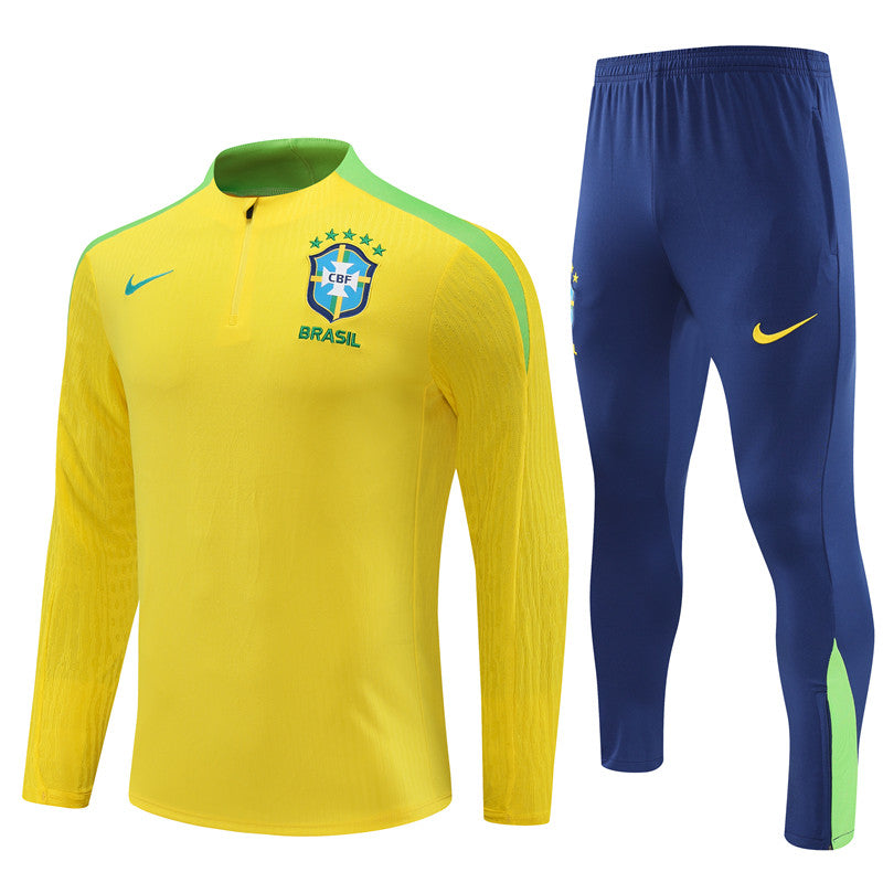 Brazil 2024/25 Training Tracksuit (Yellow)
