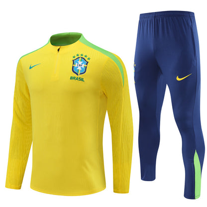 Brazil 2024/25 Training Tracksuit (Yellow)